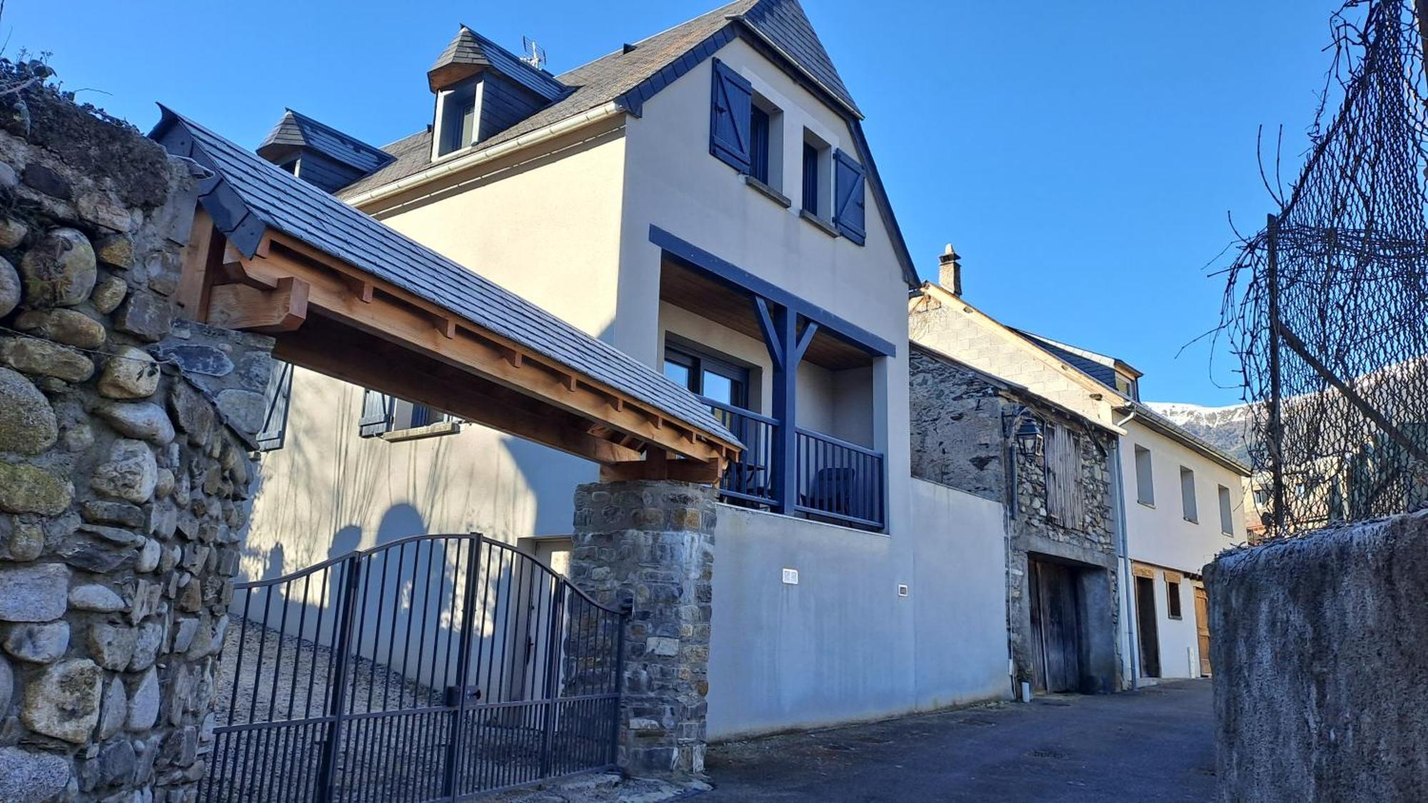Le balcon face à l'Aspin Arreau Exterior foto
